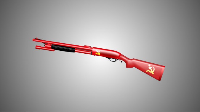 Soviet Pump Shotgun (No Sound)